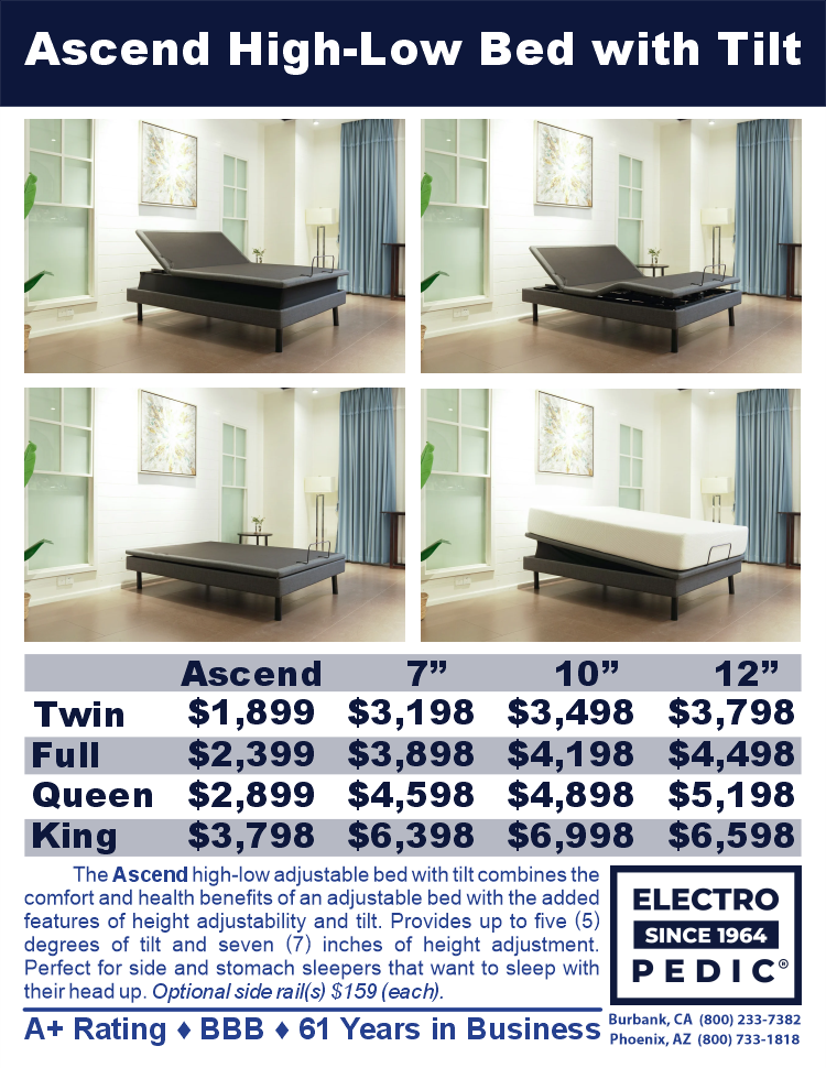 Ascend Hi-Lo bed