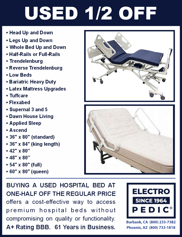 Used hospital beds 1/2 off